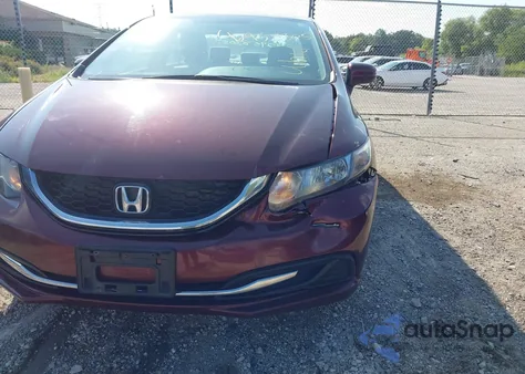 2014 Honda Civic Ex из США, поврежденный, VIN 19XFB2F85EE056382